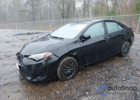 2017 Toyota Corolla Le z USA, uszkodzony, nr VIN 2T1BURHE7HC868290